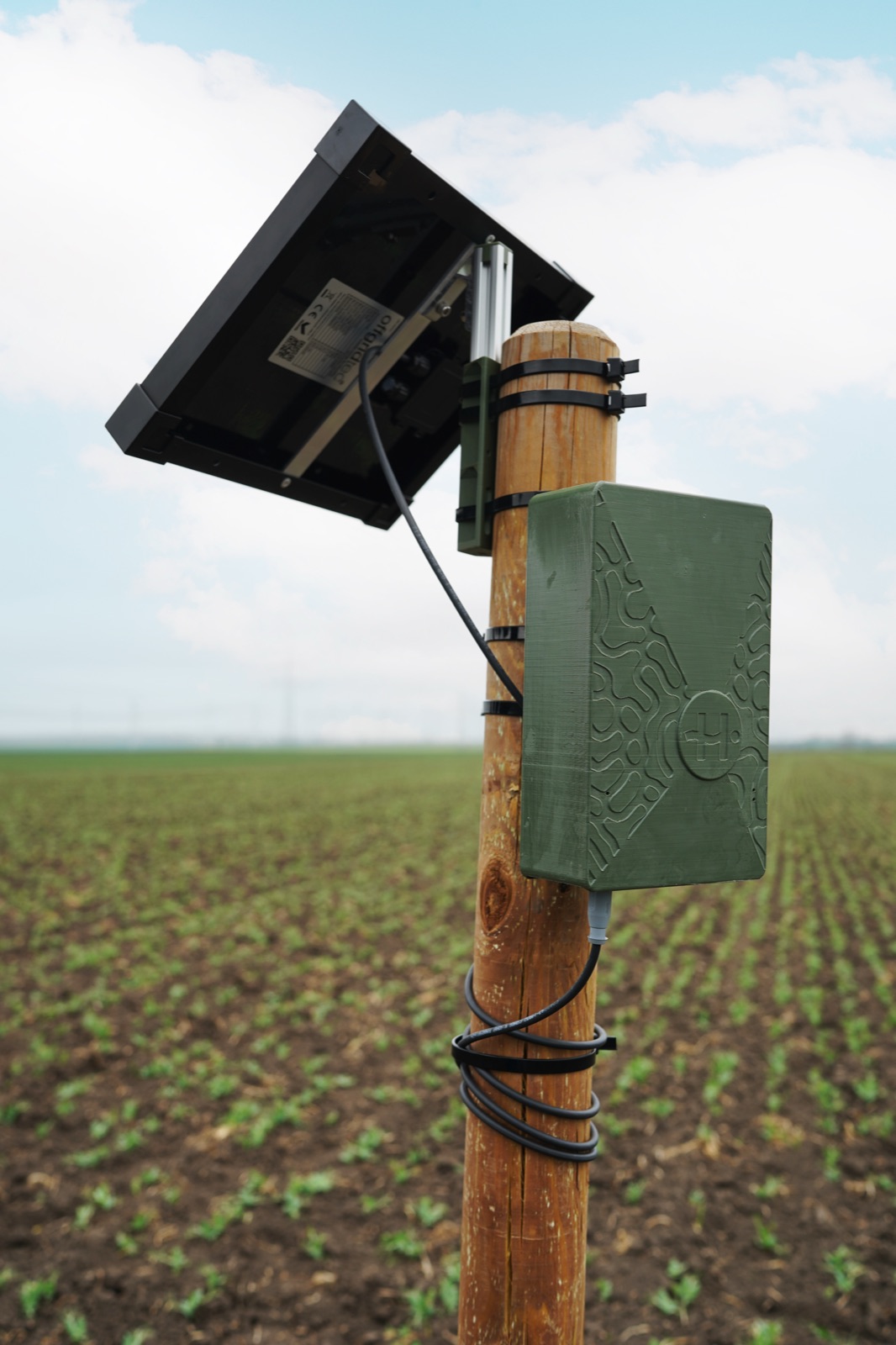 Der Sensor von Hula Earth misst die Biodiversitäts-Aktivitäten