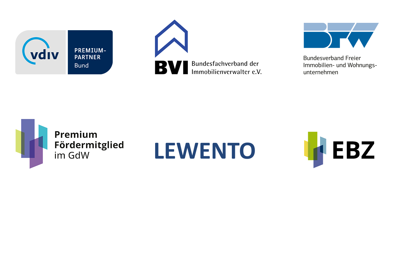 Logos der DKB Partner für Verwalter